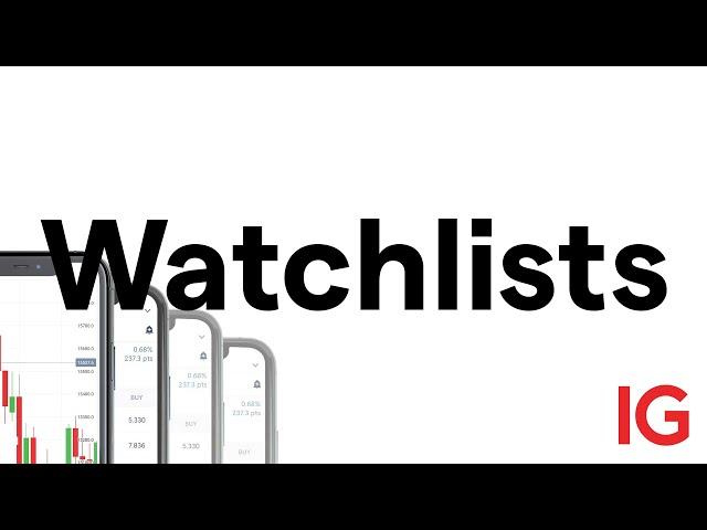 IG Plattform | Watchlists