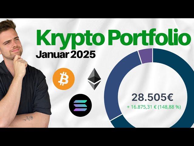 28.000€ Krypto Portfolio  | Depot-Update Januar 2025