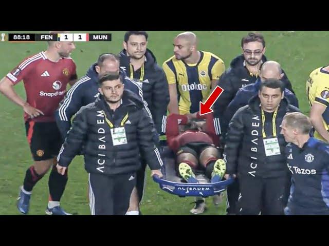 Antony INJURY Vs Fenerbahce