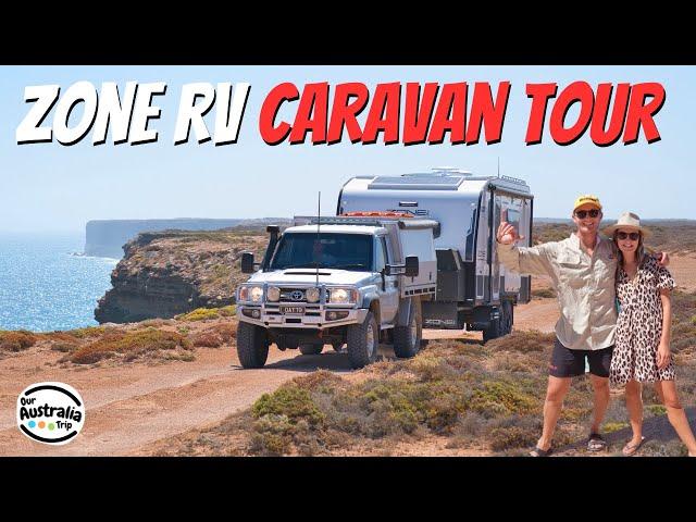 Off Road CARAVAN WALK THROUGH on our Road Trip to Western Australia | ZONE RV PEREGRINE 19ft [EP42]