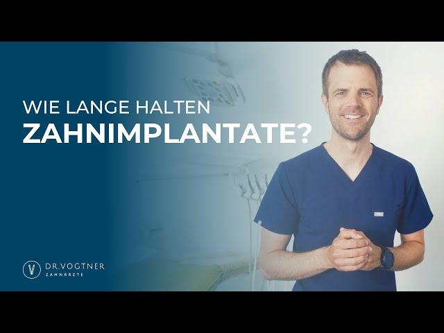 Zahnimplantate - wie lange halten sie wirklich?