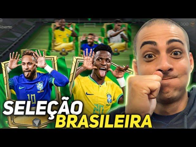 MONTEI O TIME DO BRASIL  COM AS MELHORES CARTAS!