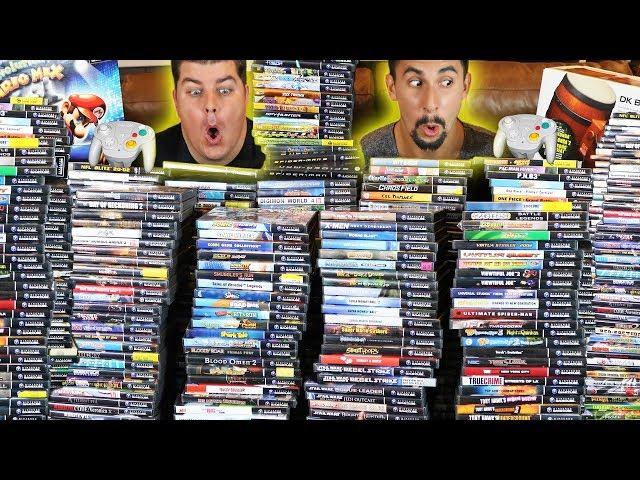 UNREAL GAMECUBE COLLECTION - 350 GAMES plus BIG BOXES - Rare and Uncommon retro games collection