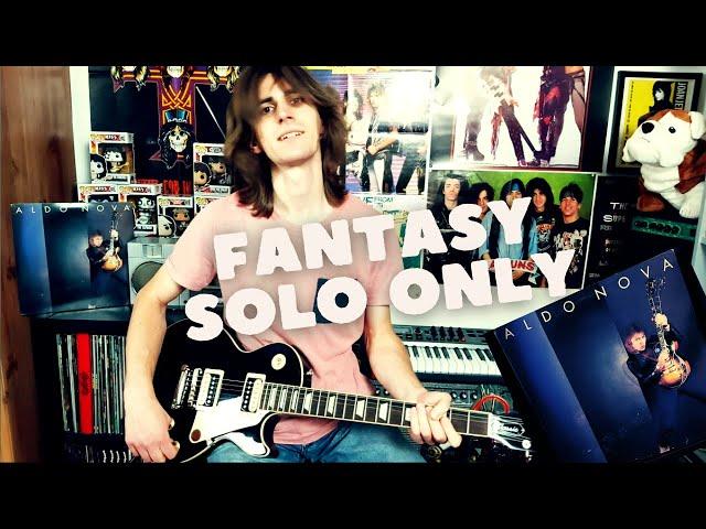 Aldo Nova - Fantasy - Guitar solo - cover