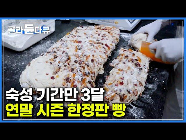 만드는 데만 몇 달, 한 달 내내 먹는 연말에만 먹을 수 있는 빵｜한 달 남은 크리스마스를 기다리는 방법｜디저트 코스 요리｜각양각색 달콤한 디저트의 향연｜극한직업｜#골라듄다큐