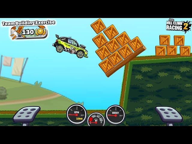 TEAM BUILDING EXERCISE EVENT - Hill Climb Racing 2 Walkthrough Gameplay