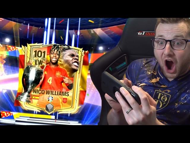 We Opened Every EURO Best XI Pack (TOTT) and 99-101 Exchange and Packed a 101 Player in FC Mobile!