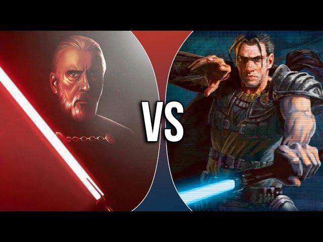 VS Rounds | Count Dooku vs Exar Kun