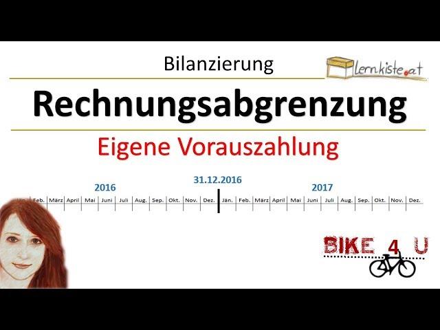 Rechnungsabgrenzung - Eigene Vorauszahlung