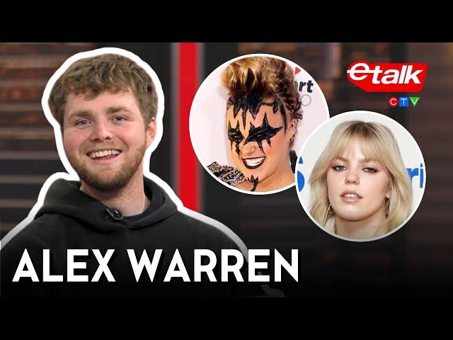 Alex Warren responds to fan comments and dances to Jojo Siwa | Etalk Extended Interview