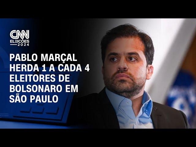 Pablo Marçal herda 1 a cada 4 eleitores de Bolsonaro em São Paulo | LIVE CNN