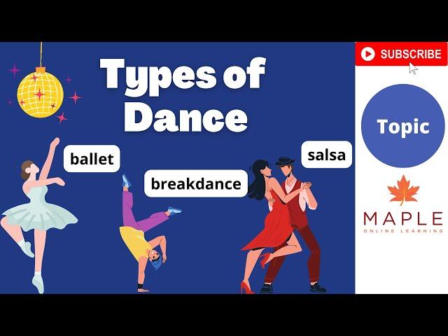 Types of Dance ► Salsa, Ballet, Waltz | Learn about Different Dance Styles