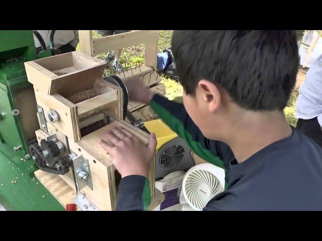 Homemade Rice Milling Machine