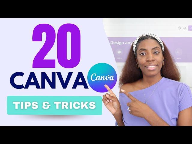 20 Canva Tips and Tricks: How To Use Canva Like A Pro!