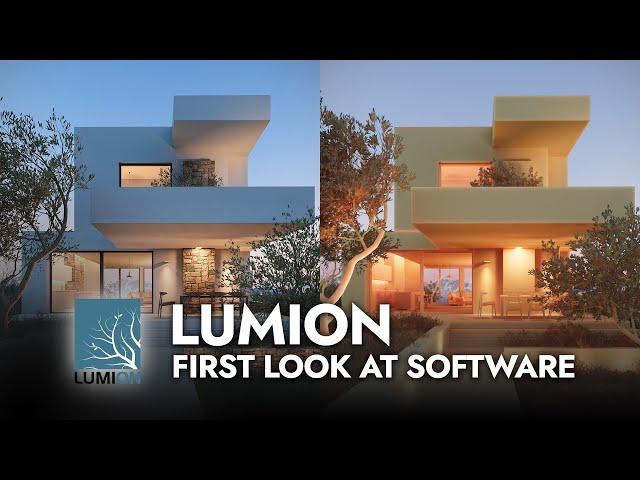 Lumion / Tutorial - First look at the software