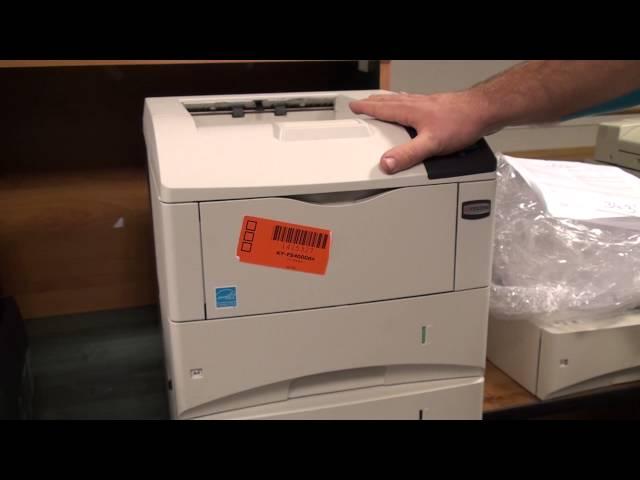 Kyocera FS-4000DN Laser Printer overview
