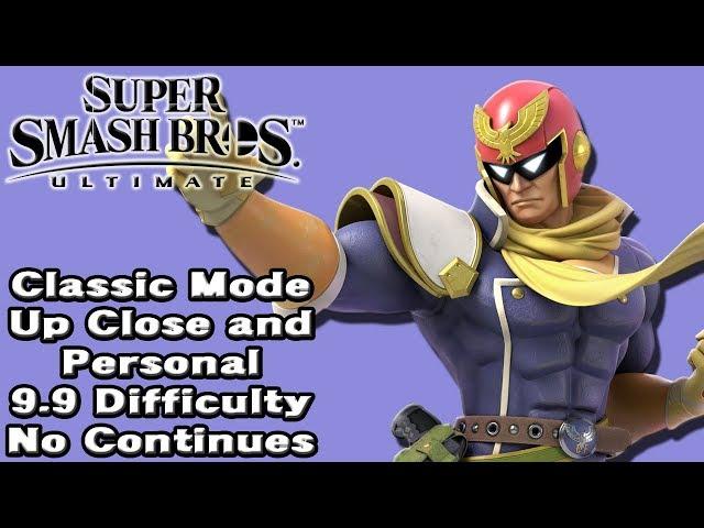 Super Smash Bros. Ultimate (Classic Mode 9.9 Intensity No Continues | Captain Falcon)