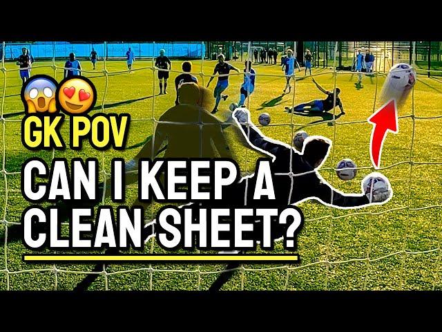 Can I keep a CLEAN SHEET in HUGE CUP GAME? - Goalkeeper POV