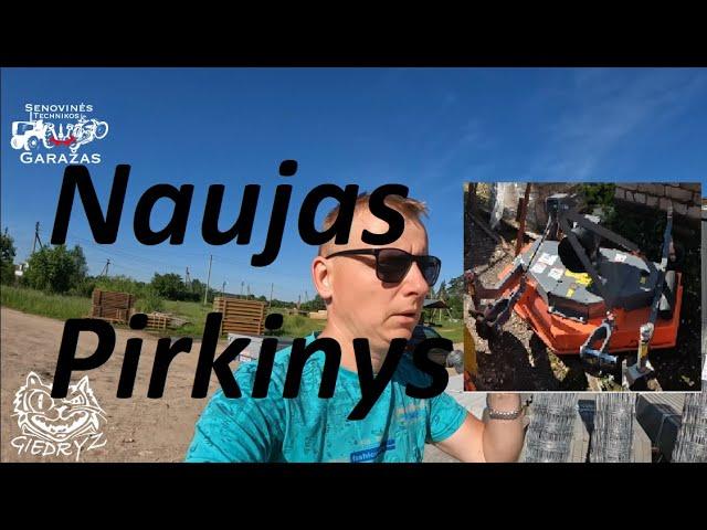 Mini ūkio vlogas | Nusipirkau vejapjovę | Giedryz