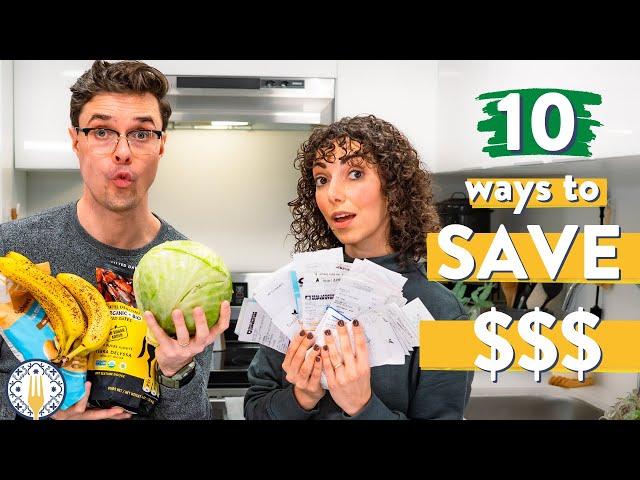 How We SAVE MONEY on Groceries  Budget Vegan!