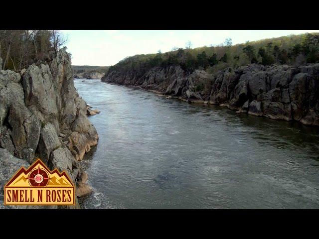 Hiking the River Trail at Great Falls Park, Virginia