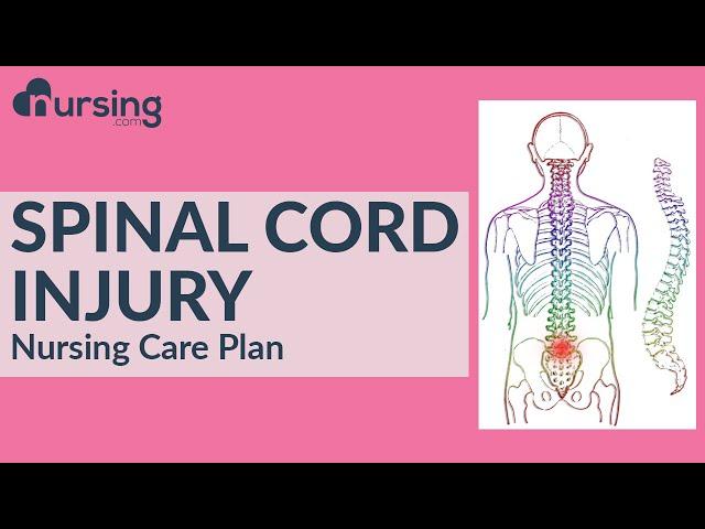 Nursing Care Plan for a Spinal Cord Injury (Nursing Care Plan Tutorial)