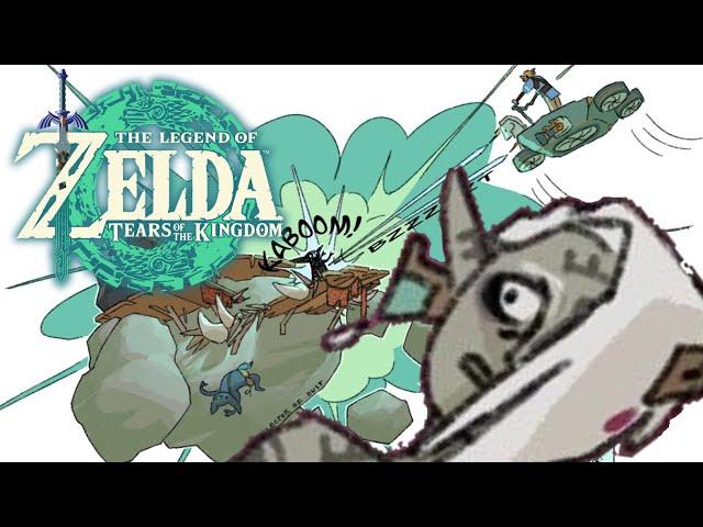 Backward Sword | a The Legend of Zelda Tears of the Kingdom Comic Dub
