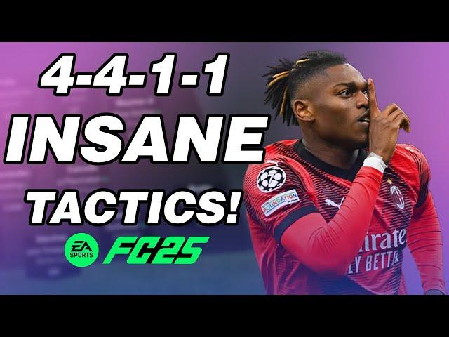 UNSTOPPABLE 4-4-1-1 Custom Tactics  - FC25