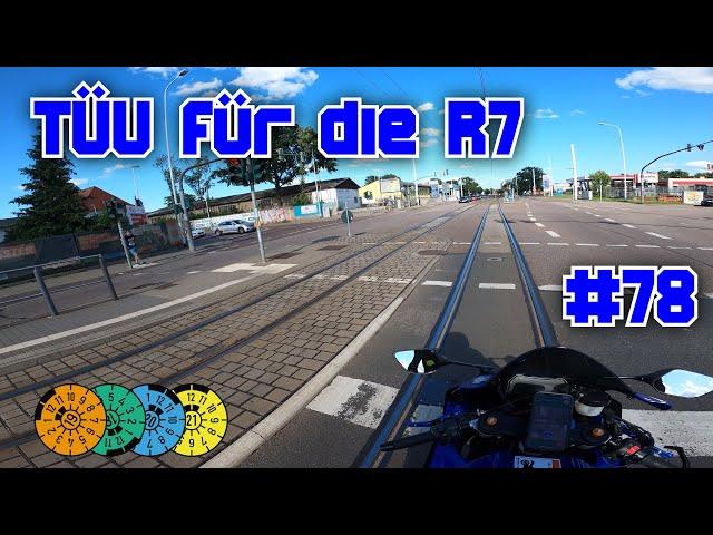 TÜV für die R7 mit Hindernissen #motovlog #yamahar7