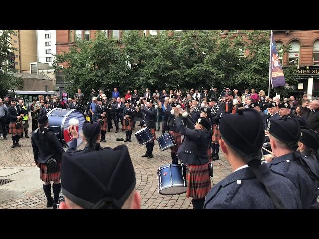 Simon Fraser University Pipe Band - Piping Live! Festival 2018 - 9/8 Marches