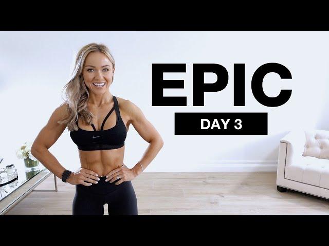 DAY 3 of EPIC | Bodyweight Core & Abs Workout