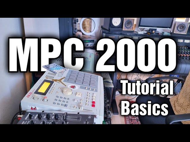 Akai mpc 2000 - Sample Tutorial For Beginners | how to sample