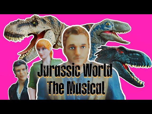  LHUGUENY JURASSIC WORLD FALLEN KINGDOM THE MUSICAL - STOP MOTION VERSION | 100k SUBS ESPECIAL