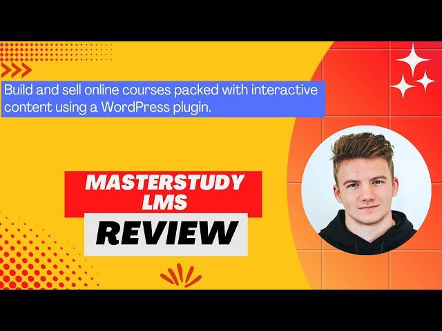 MasterStudy LMS Review, Demo + Tutorial I Build and sell online courses using a WordPress plugin