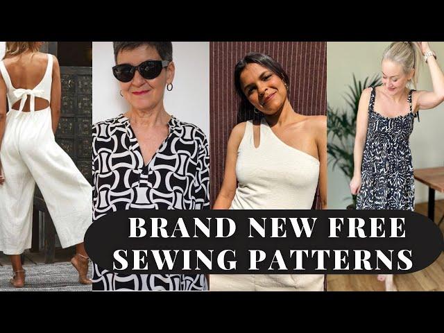 Brand New Free Sewing Patterns You May Have Missed!