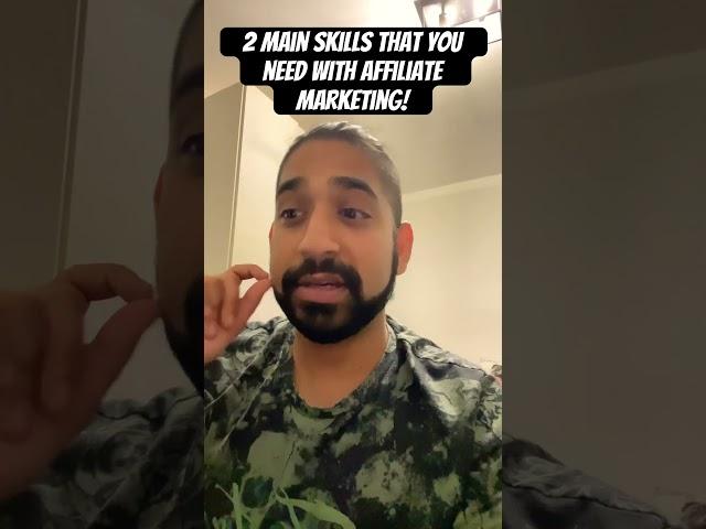 2 Affiliate Marketing Skills YOU NEED! #affiliatemarketing #makemoneyonline #onlinemarketing #tips