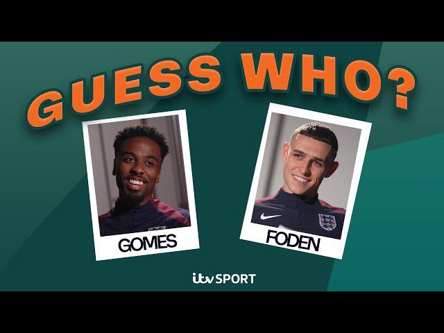 England Guess Who?  | With Lille's Angel Gomes & Manchester City's Phil Foden | ITV Sport