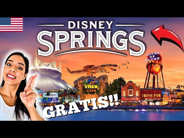 Qué hacer en DISNEY SPRINGS: comida, compras y magia!!