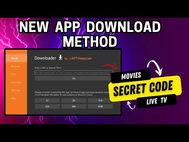 New App Download Method