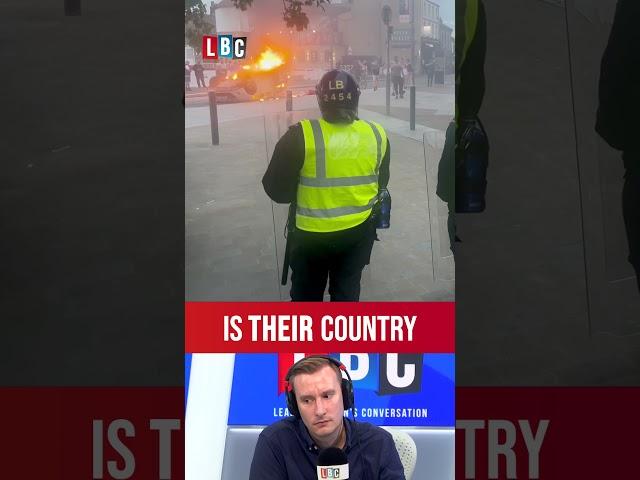 Rioters are just 'bored and violent men with low IQs' says LBC caller