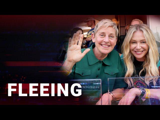 Ellen DeGeneres joins celebrity exodus and flees US for rural England following Trump’s whitewash