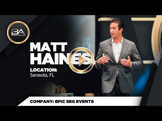 BA - 2019 - Q1 - Review - Matt Haines