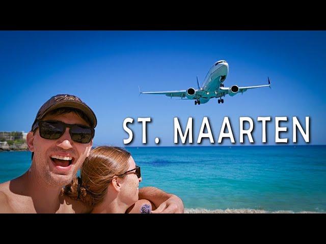 ST. MAARTEN | Getting to Airplane Beach on a budget!