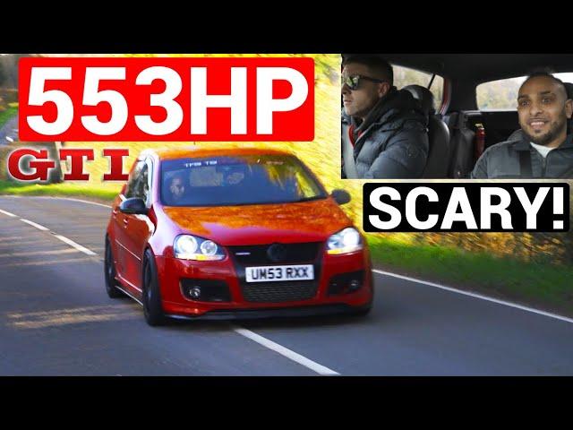  CRAZY FWD 553HP GOLF GTI MK5 DSG REVIEW