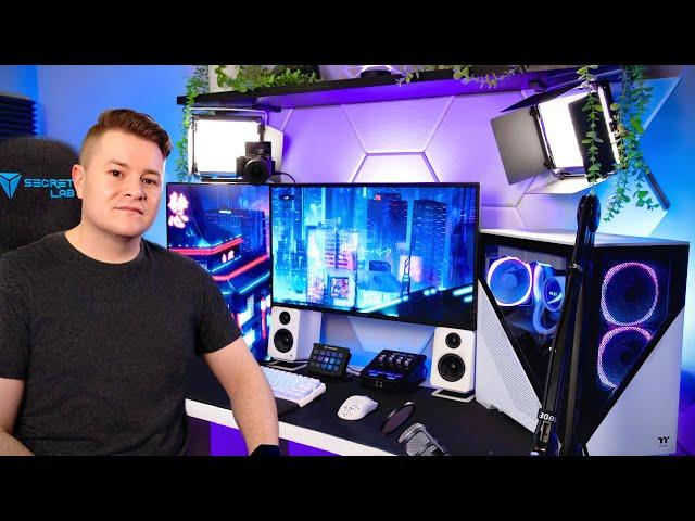 A Streamer’s DREAM Gaming Setup Room Tour