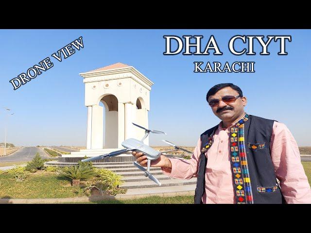 DHA CITY KARACHI DRONE VIEW