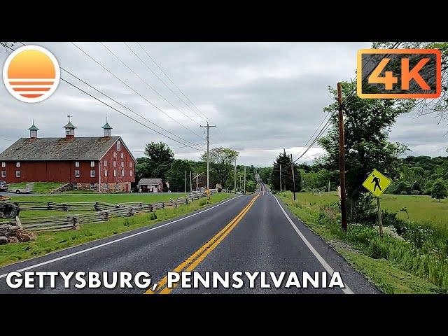 Gettysburg, Pennsylvania! Drive with me!