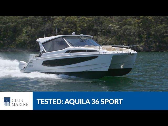 Aquila 36 Sport Boat Review | Club Marine TV