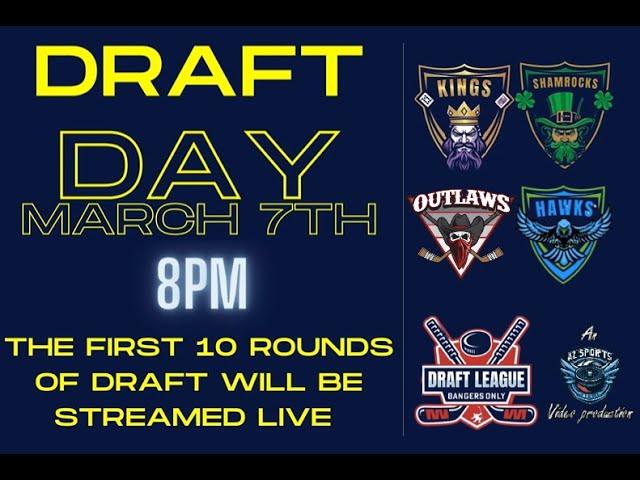 15U Draft League LIVE Draft