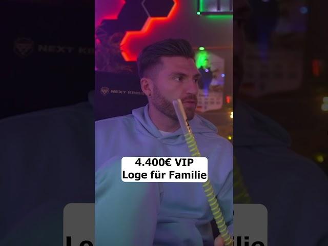 4.400€ für VIP LOGE BEZAHLT 